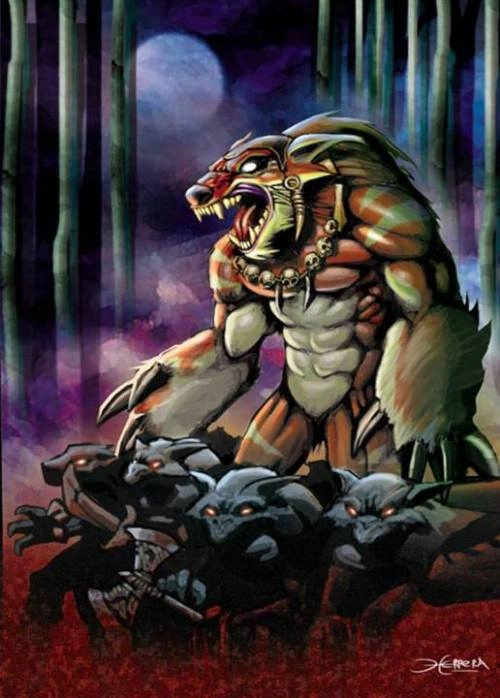 Ilustración de la baraja Perro mixto